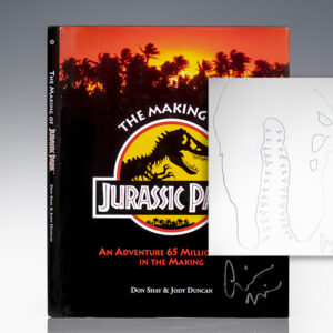 Signed twice by legendary Designer CHIP KIDD and with a large illustration by Him