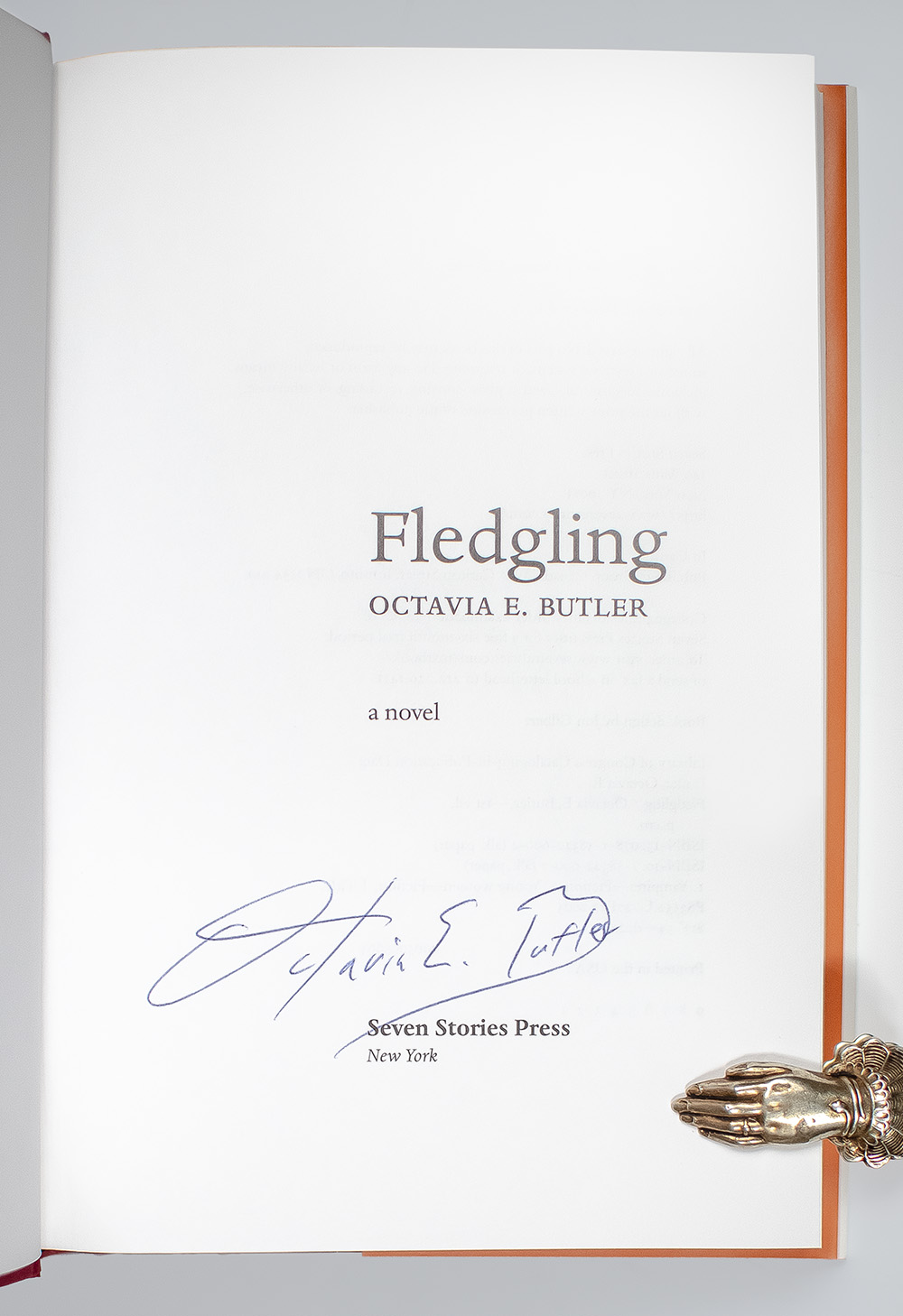 Fledgling: A Novel.