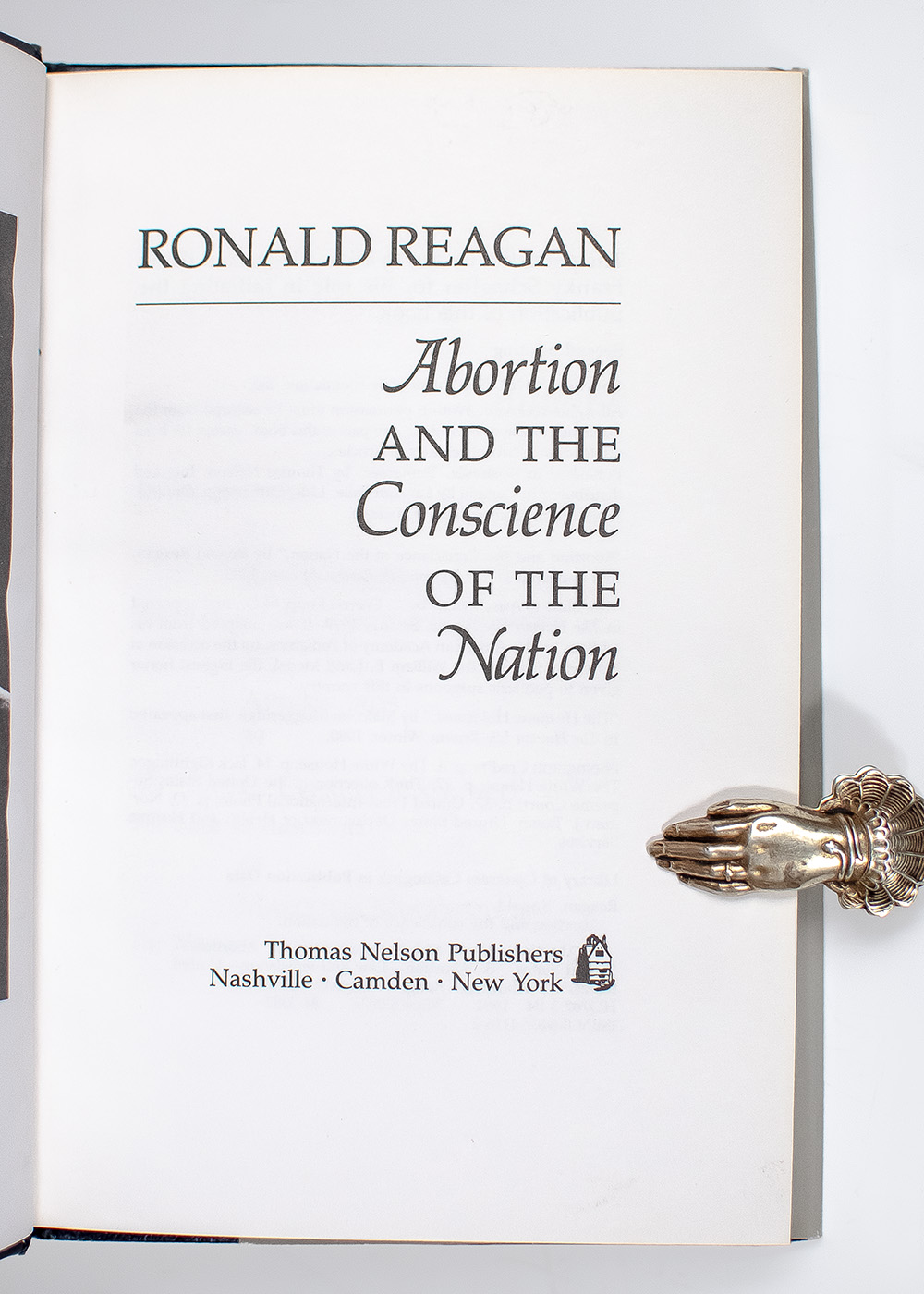 Abortion and the Conscience of the Nation.