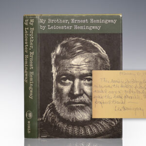 My Brother, Ernest Hemingway.