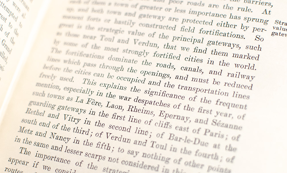 Topography and Strategy in the War.