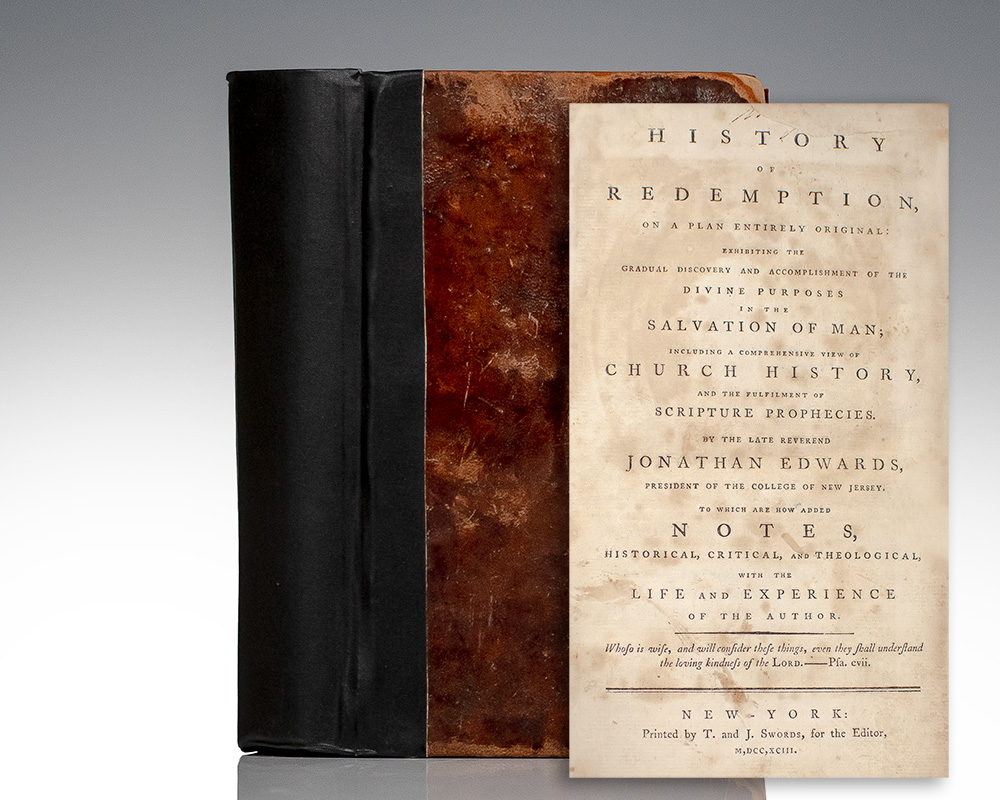 A History of the Work of Redemption.