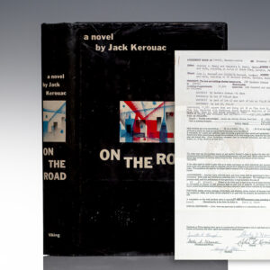 On The Road. [with] Kerouac Signed Land Deed To His Residence.