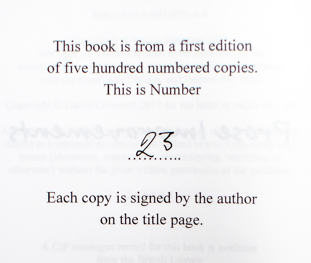 Prose Improvements.