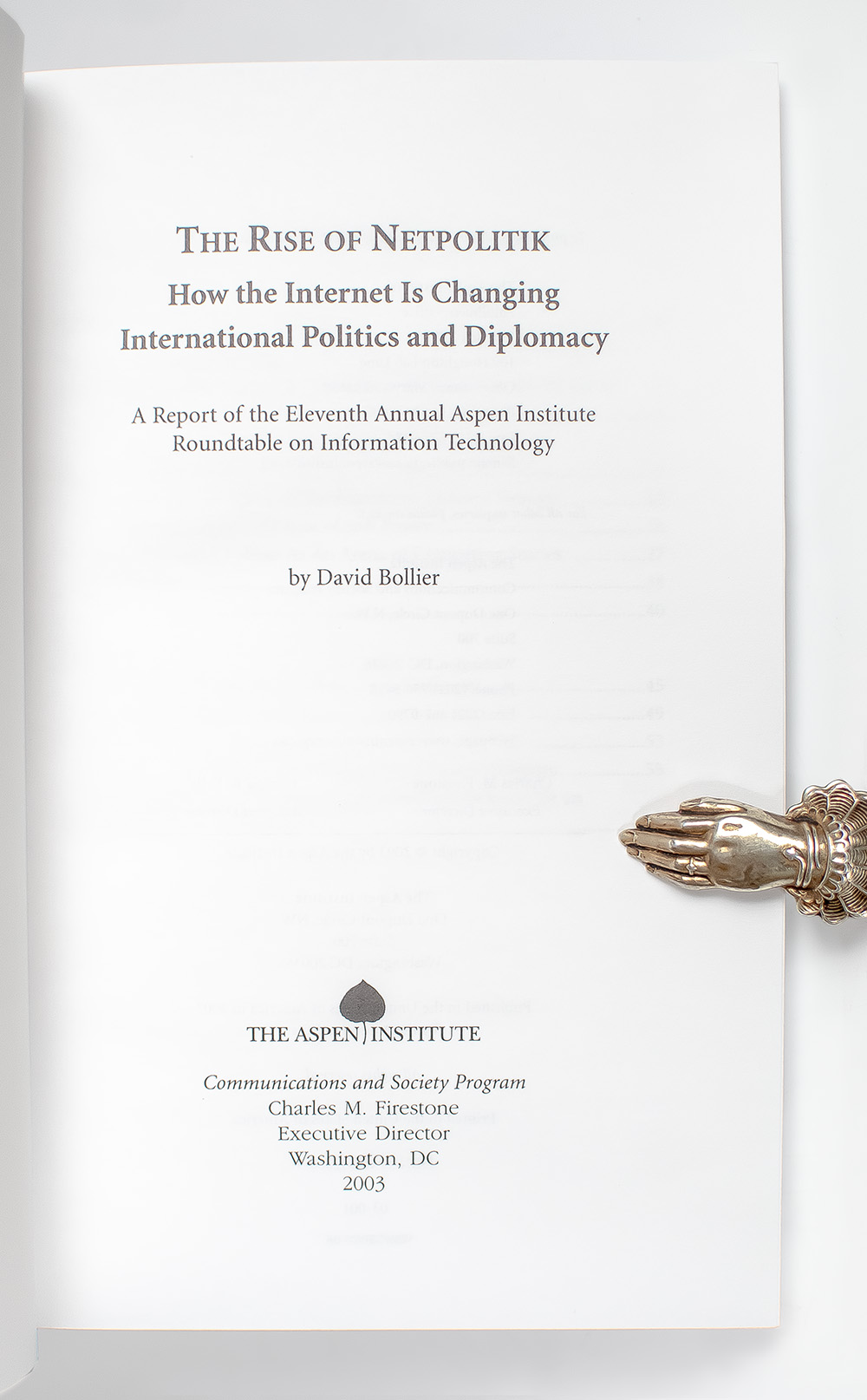 The Rise of Netpolitik: How the Internet is Changing International Politics and Diplomacy.