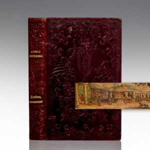 The Comic Offering: Or Ladies' Melange of Literary Mirth. [Fore-Edge Painting].