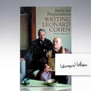 Intricate Preparations: Writing Leonard Cohen.