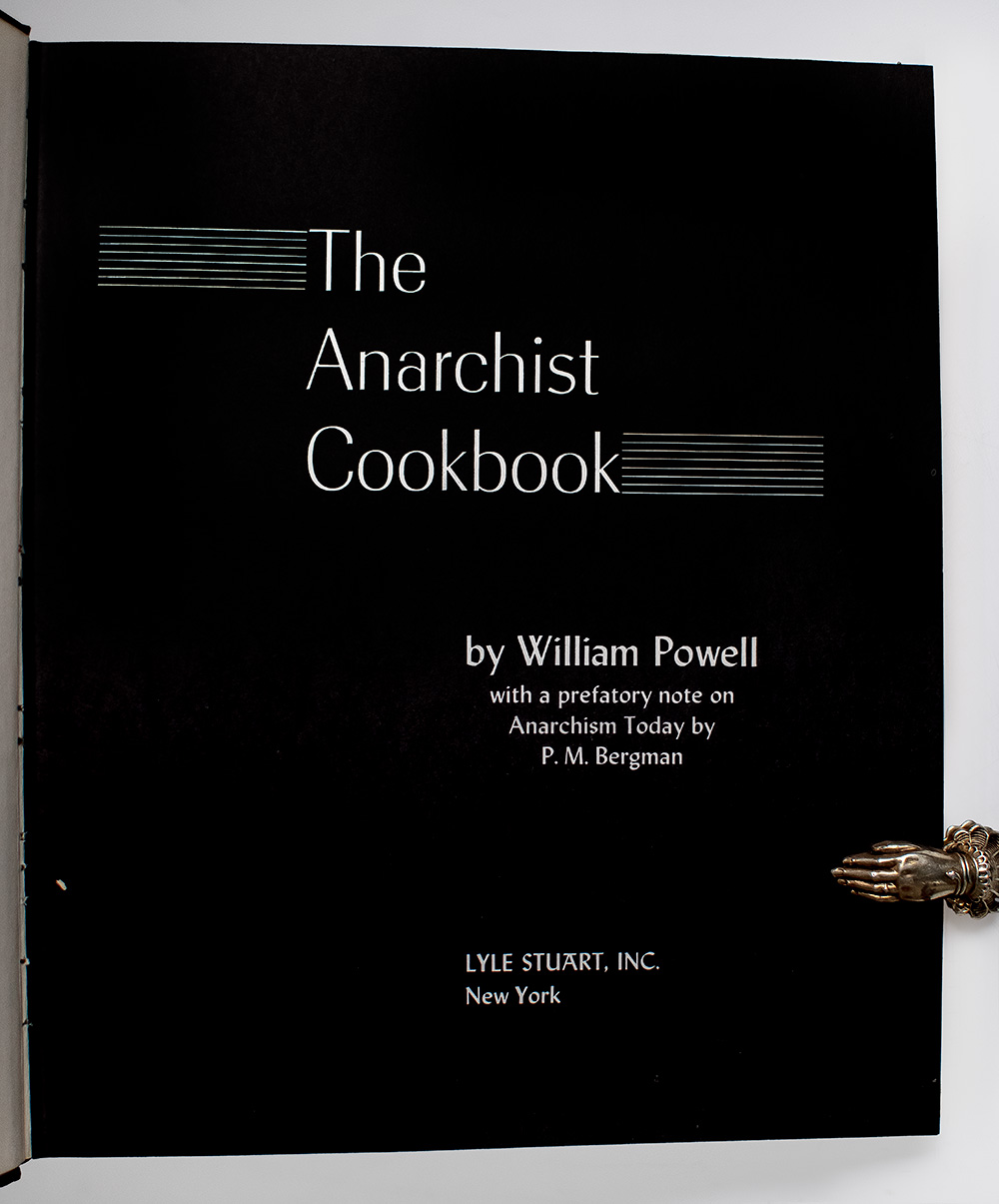 The Anarchist Cookbook.