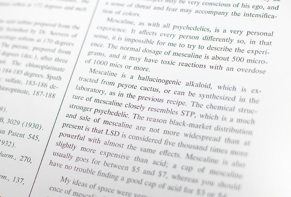 The Anarchist Cookbook.