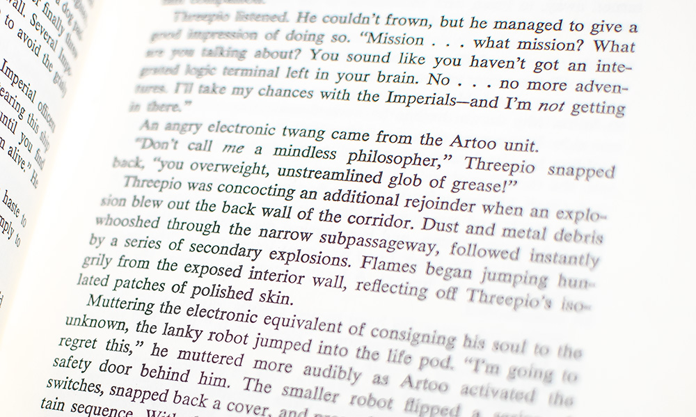 Star Wars: From the Adventures of Luke Skywalker.