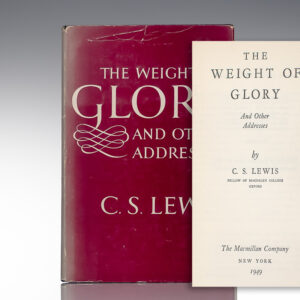 The Weight of Glory and other Addresses.