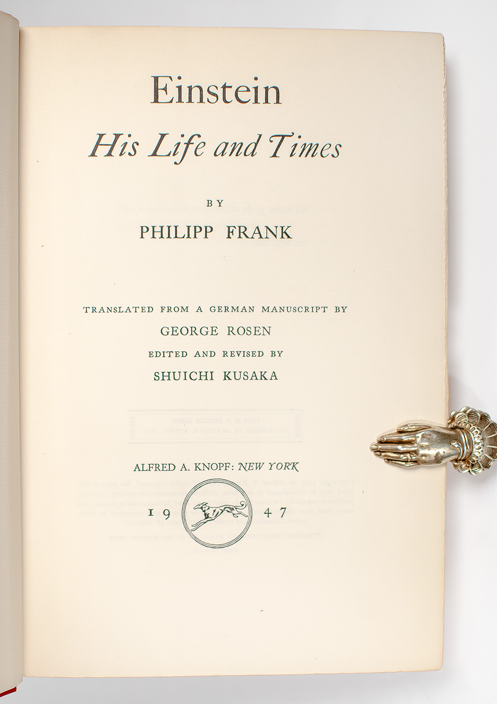 Einstein: His Life And Times.