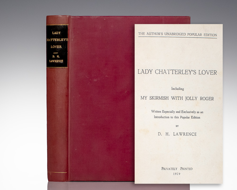 Lady Chatterley’s Lover: Including My Skirmish with Jolly Roger.
