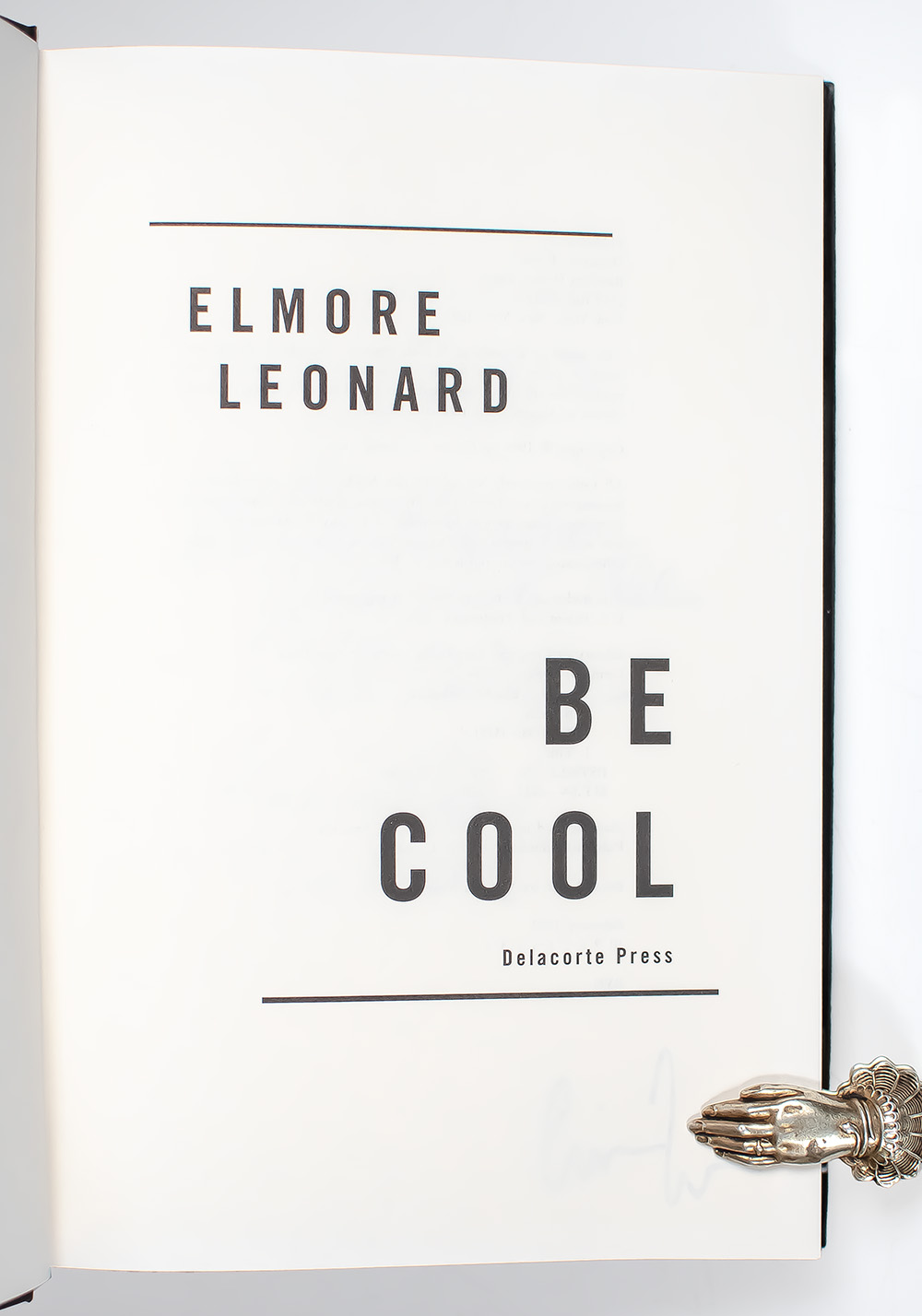 Be Cool.