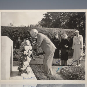 Eleanor Roosevelt, Jawaharlal Nehru, Indira Gandhi, and Vijaya Lakshmi Pandit Signed Photograph.