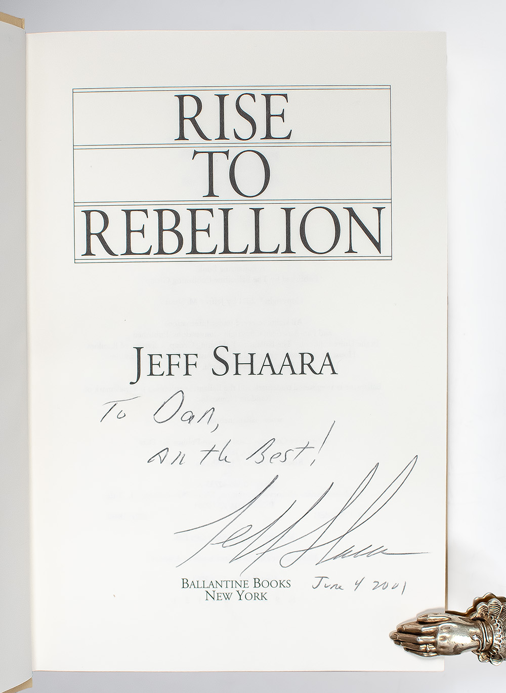 Rise to Rebellion.