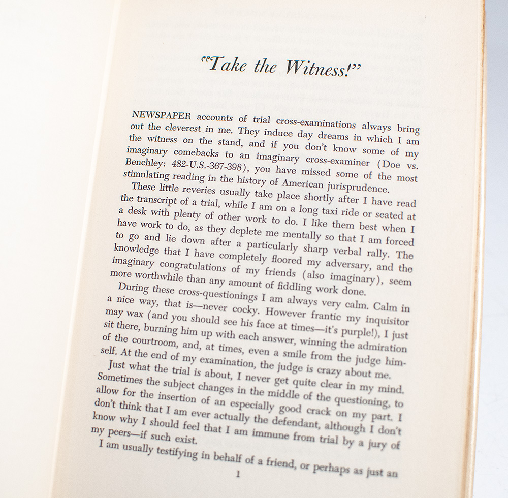 The Benchley Roundup: A Selection by Nathaniel Benchley of his favorites.