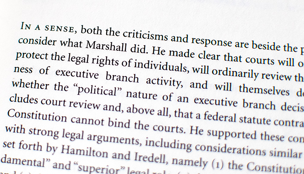 Making Our Democracy Work: A Judge’s View.