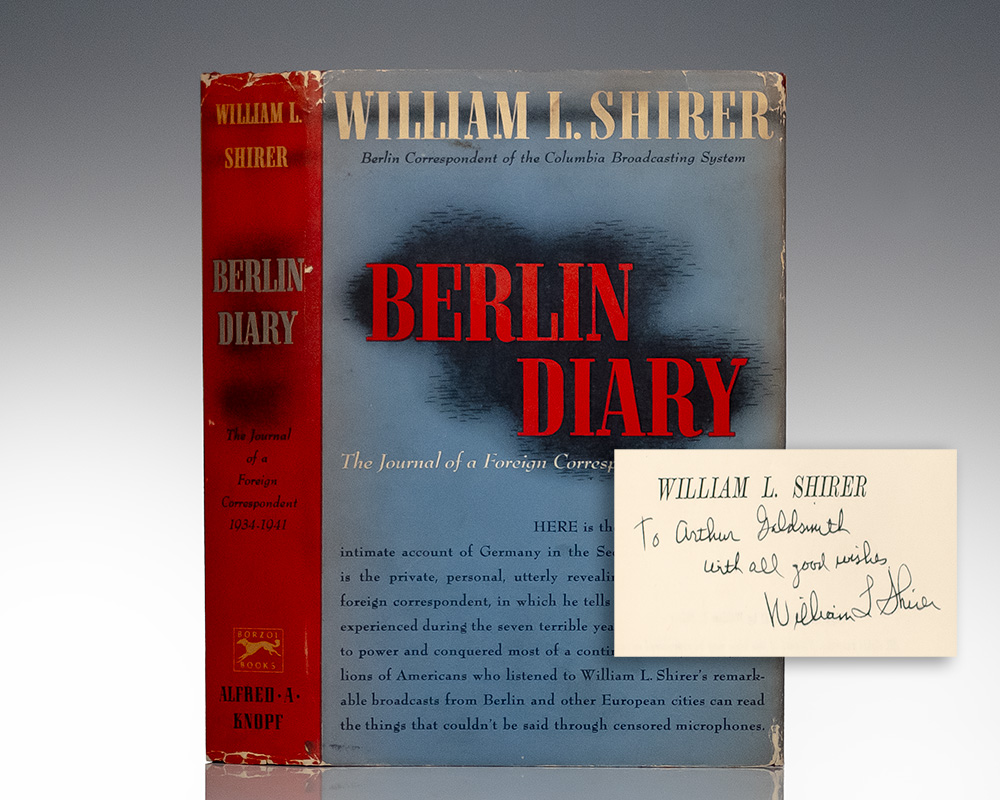 Berlin Diary: The Journal of a Foreign Correspondent, 1934-1941.
