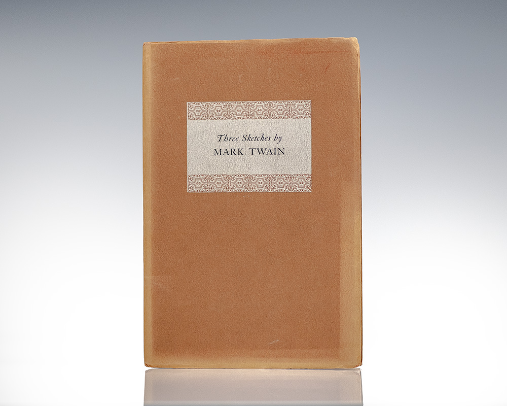 Three Sketches By Mark Twain: My Late Senatorial Secretaryship, The Facts Concerning the Recent Resignation, and How I Edited an Agricultural Paper.