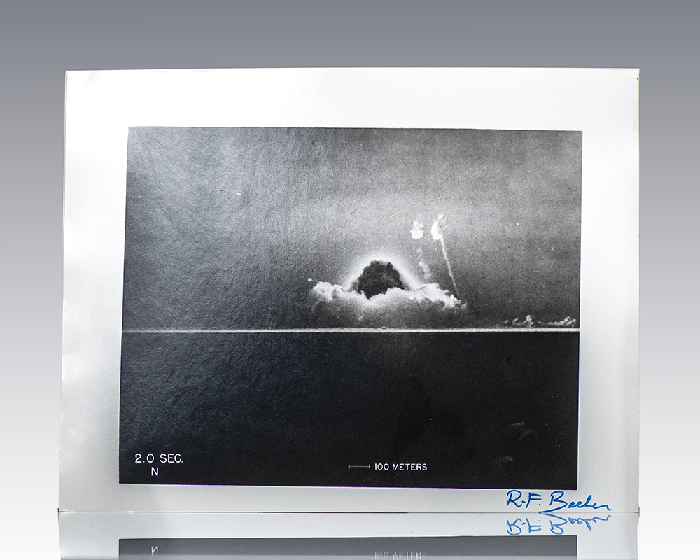 Cloud rising above the horizon