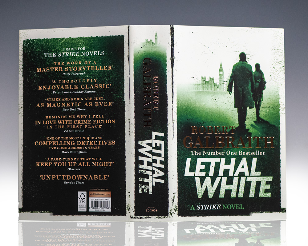 Cormoran Strike Series: Lethal White, Troubled Blood, The Ink Black Heart, The Running Grave.