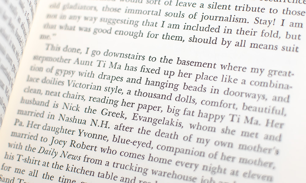 Vanity of Duluoz: An Adventurous Education, 1935-46.