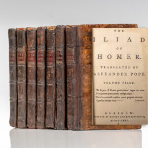 The Iliad of Homer & The Odyssey of Homer.