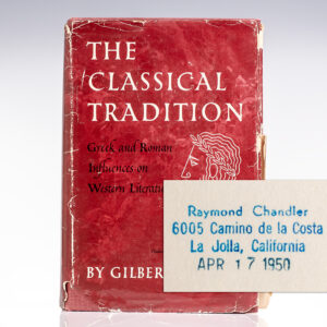 The Classical Tradition: Greek and Roman Influences on Western Literature.
