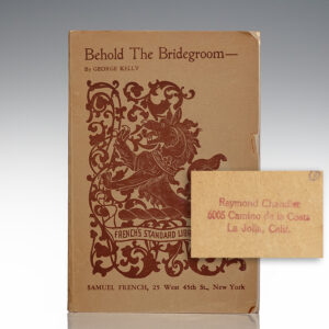 Behold The Bridegroom.
