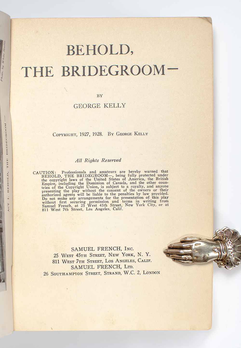 Behold The Bridegroom.