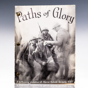 Paths of Glory Original Screenplay.