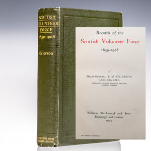 Records of the Scottish Volunteer Force 1859-1908.