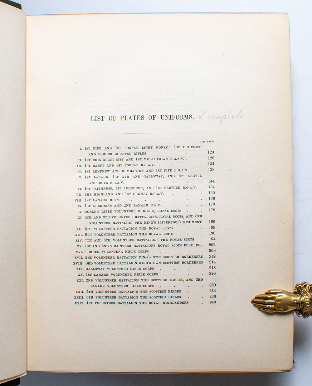 Records of the Scottish Volunteer Force 1859-1908.