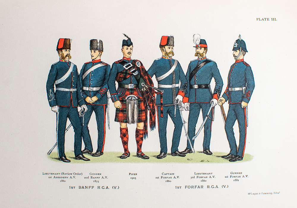 Records of the Scottish Volunteer Force 1859-1908.