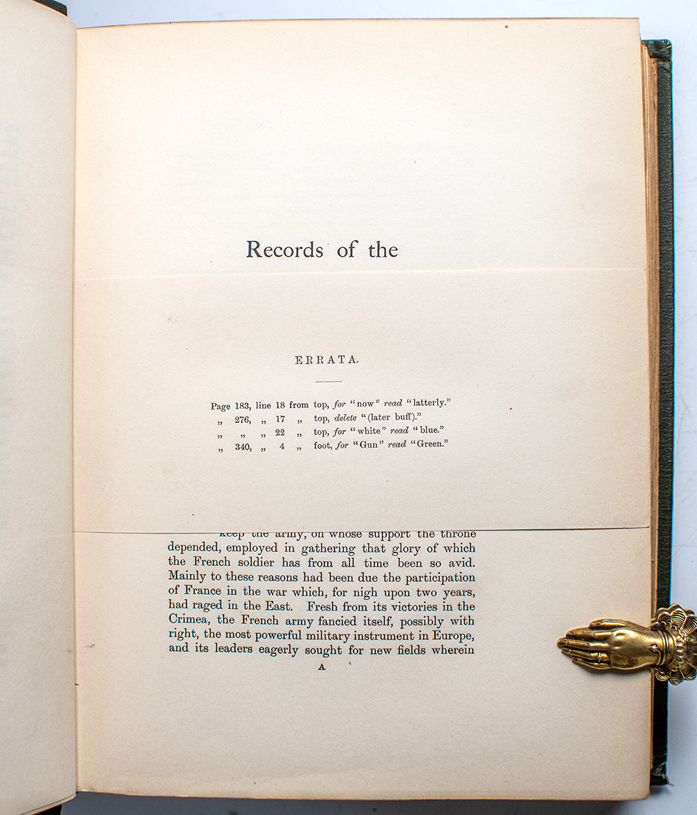 Records of the Scottish Volunteer Force 1859-1908.