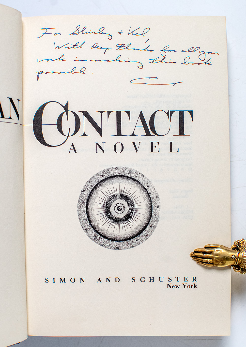 Contact: A Novel.