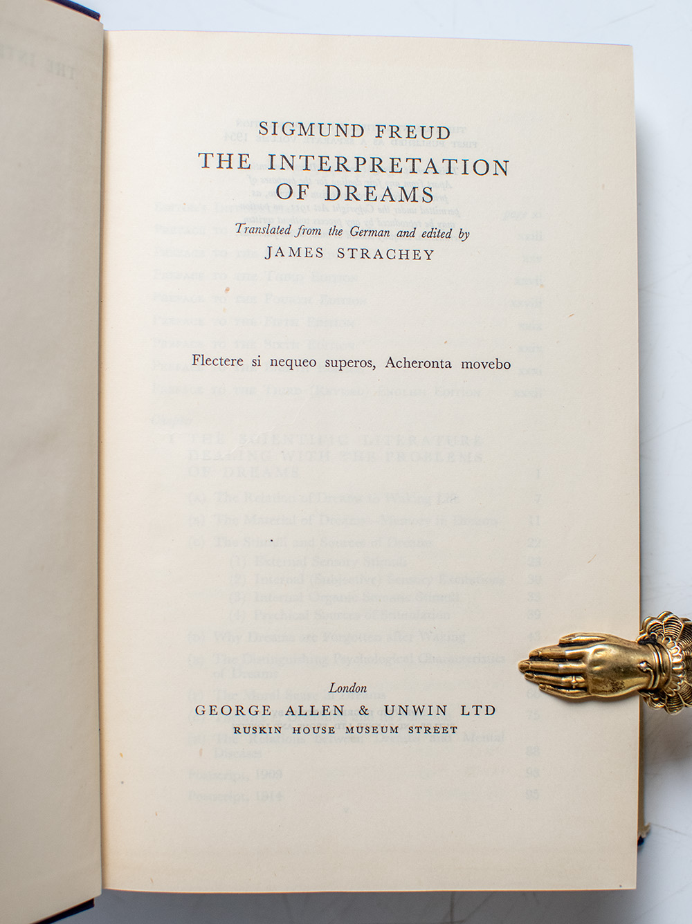 The Interpretation of Dreams.