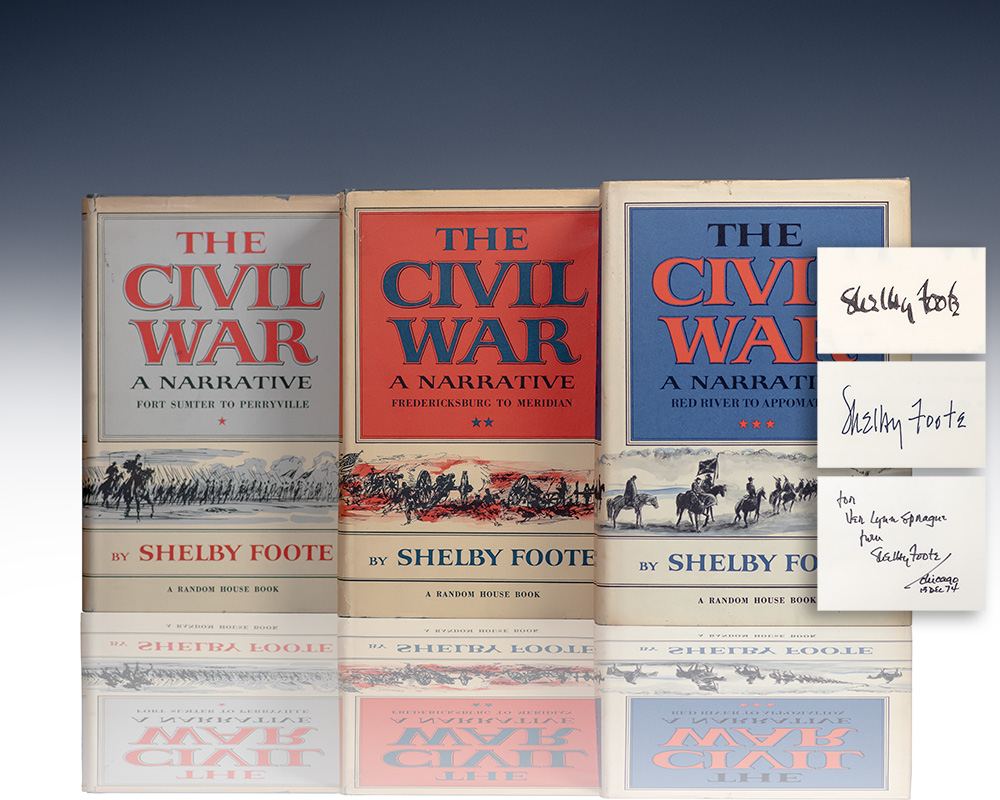 The Civil War: A Narrative: Fort Sumter to Perryville; Fredericksburg to Meridian; Red River to Appomattox.