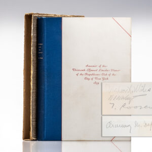 Lincoln and His Cabinet: A Lecture Delivered Before the New Haven Colony Historical Society, Tuesday, March 10, 1896.