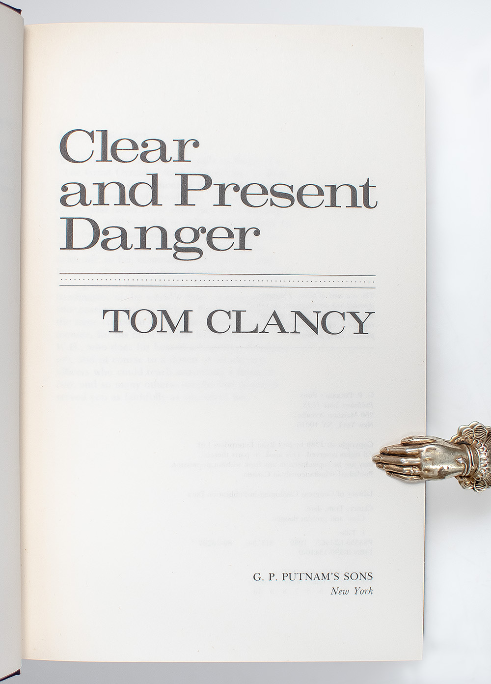 Clear and Present Danger.
