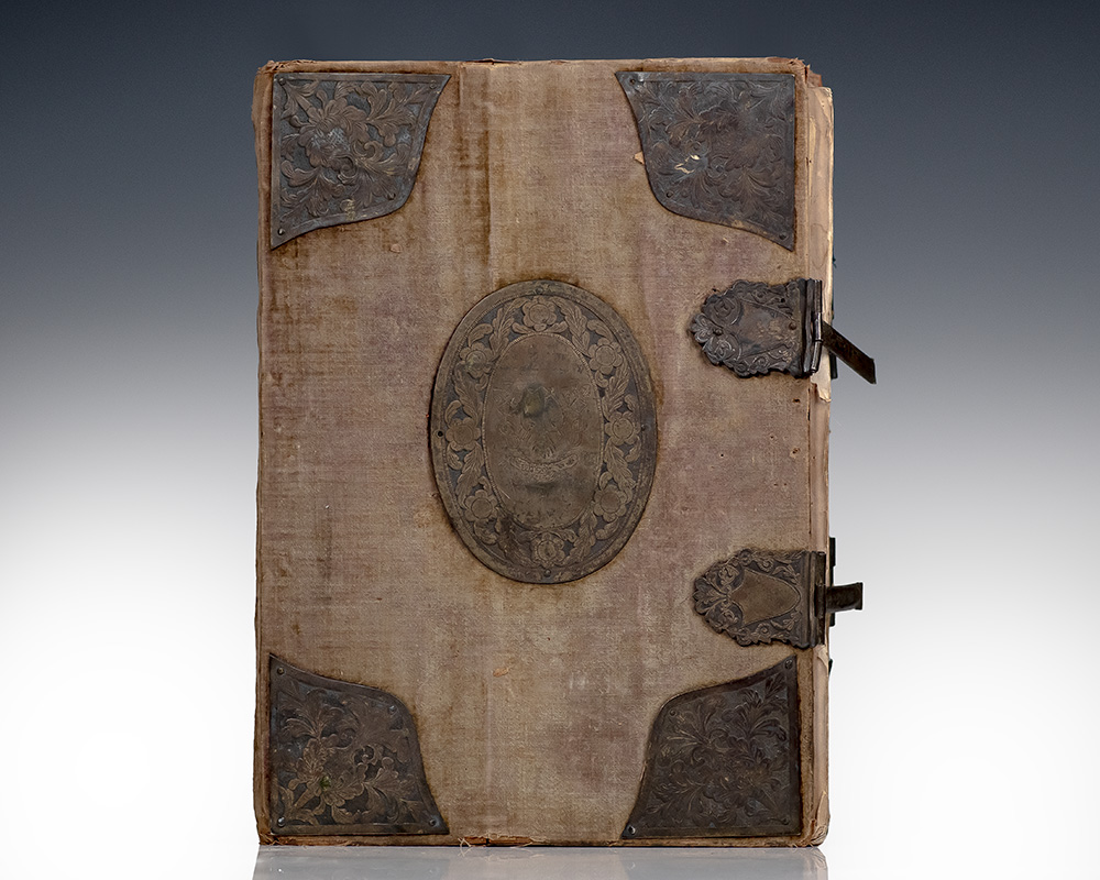 Antique religious manuscript or book