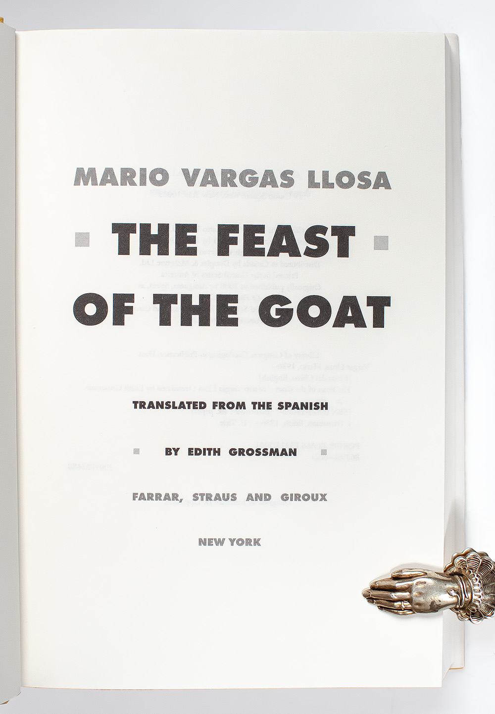 The Feast of the Goat.