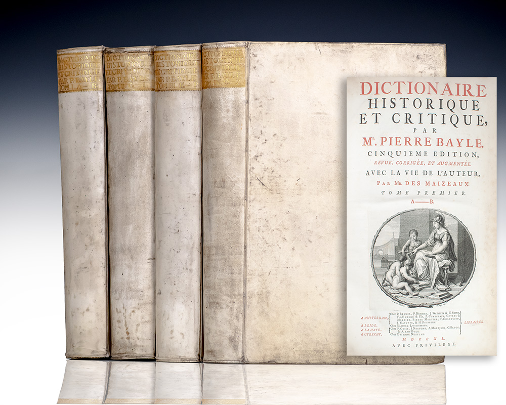Dictionaire Historique Et Critique, Par Mr. Pierre Bayle.