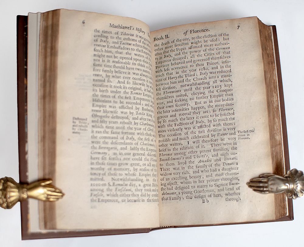 Machiavel's Florentine History.