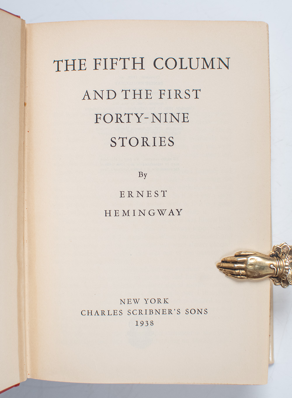 The Fifth Column and First Forty-Nine Stories.