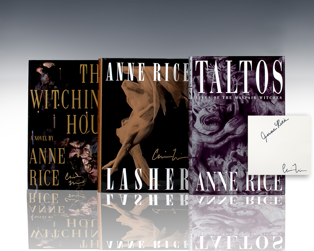 Lives of the Mayfair Witches Trilogy: The Witching Hour; Lasher; Taltos.