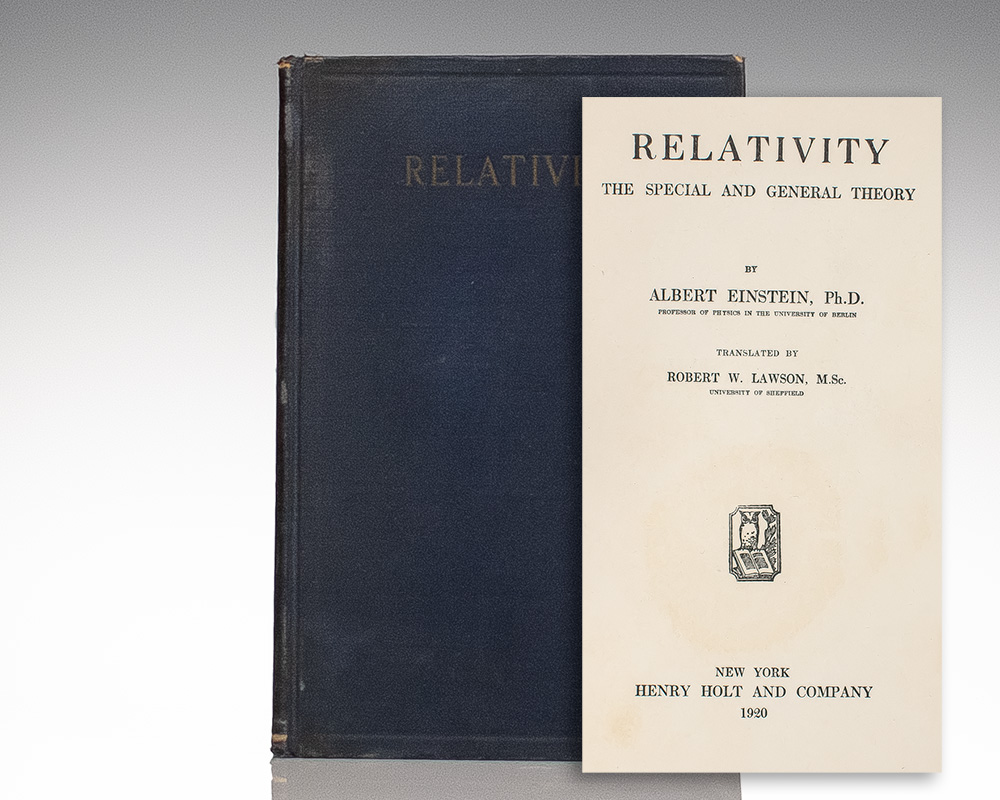 Relativity: The Special And General Theory.