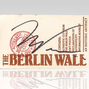 The Berlin Wall: An Historical Artifact.
