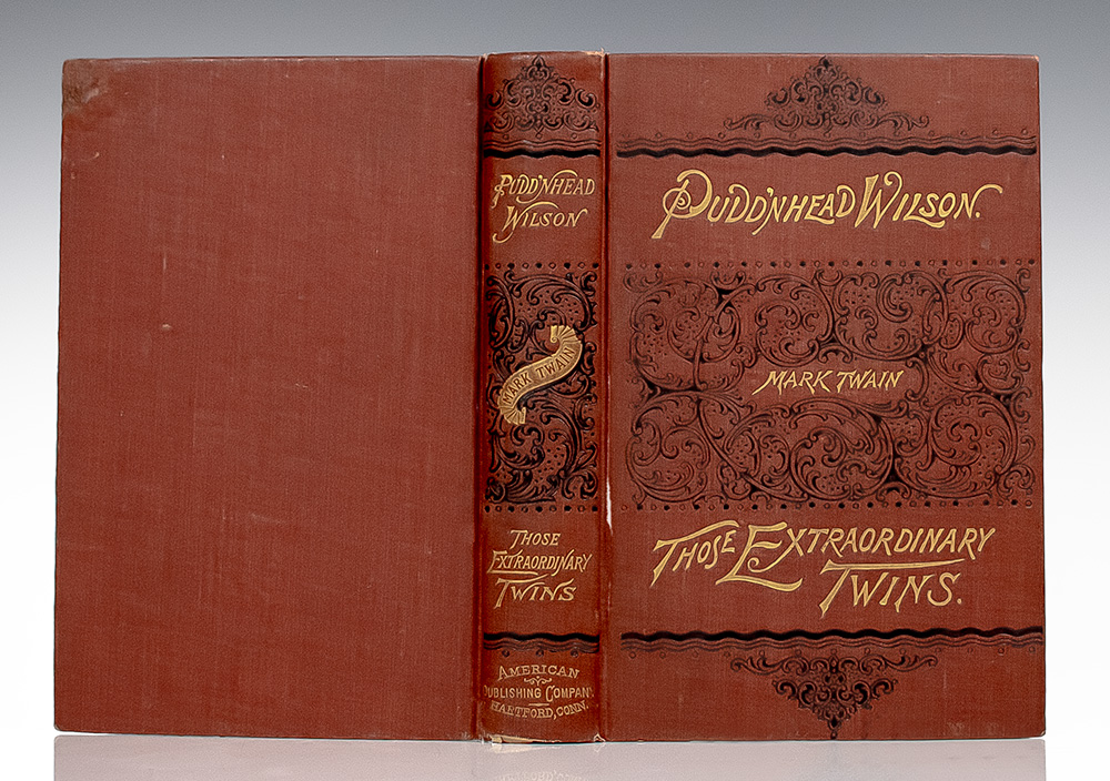 The Tragedy of Pudd'nhead Wilson And the Comedy of Those Extraordinary Twins.
